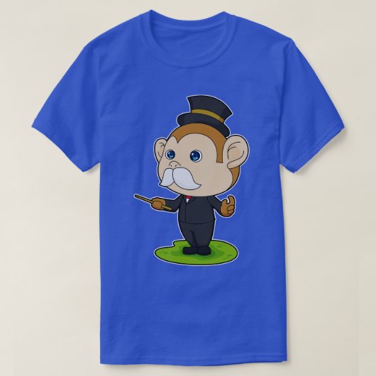 モンキーマジシャン魔法杖 Tシャツ (デザイン正面)