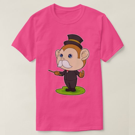 モンキーマジシャン魔法杖 Tシャツ (デザイン正面)
