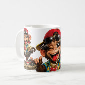 モンキーマッドネス コーヒーマグカップ (正面左)