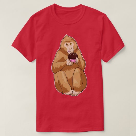 モンキーマフィン Tシャツ (デザイン正面)