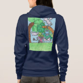 モンキーミックス パーカ (裏面)