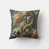 モンキーミニオンいたずら – ゴシック様式バロック クッション (裏面)