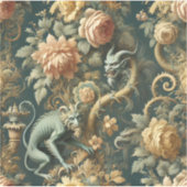 モンキーミニオンいたずら – ゴシック様式バロック シール (正面)