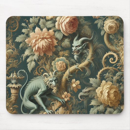 モンキーミニオンいたずら – ゴシック様式バロック マウスパッド (正面)