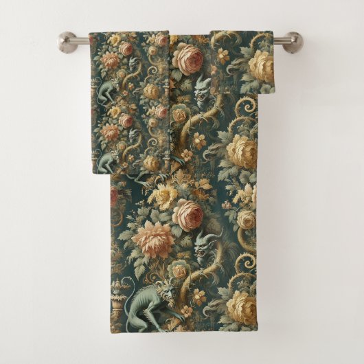 モンキーミニオンミシュチ – ゴシックビクトリアン バスタオルセット (インサイチュ)