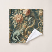 モンキーミニオンミシュチ – ゴシックビクトリアン バスタオルセット (ウォッシュタオル)