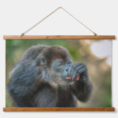 モンキームンチスイカ 吊り下げ型タペストリー (正面)