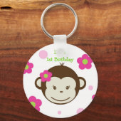 モンキーモダンチェーン キーホルダー (正面)