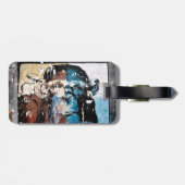 モンキーラゲッジタグ(レザーストラップ付き) ラゲッジタグ (裏面横)