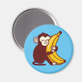 モンキーラブバナナ マグネット (正面/裏面)