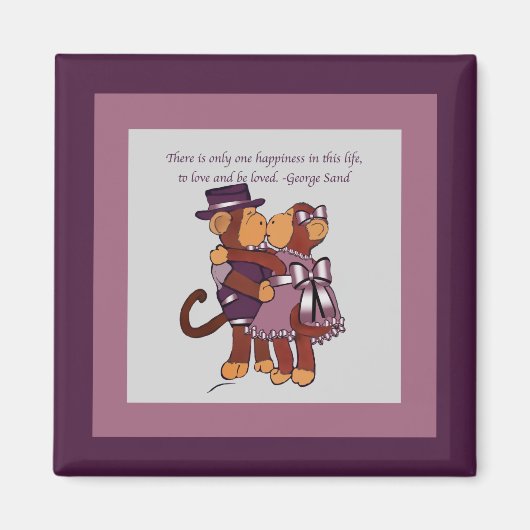 モンキーラブマグネット マグネット (正面)