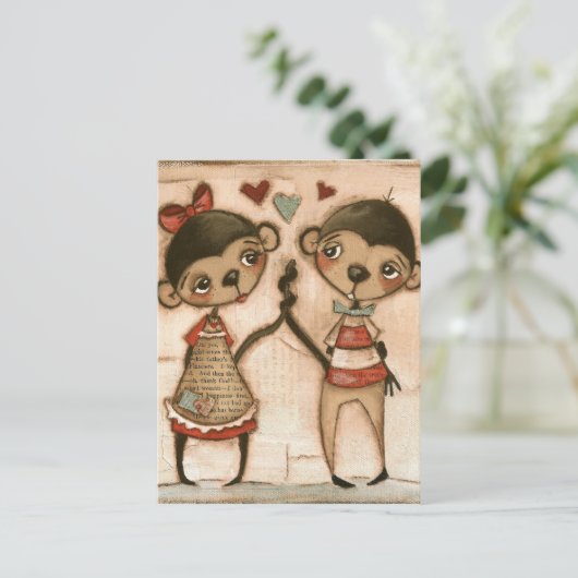 モンキーラブ – はがき (スタンド正面)