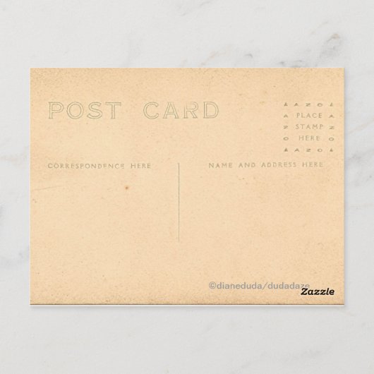 モンキーラブ – はがき (裏面)