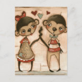 モンキーラブ – はがき (正面)