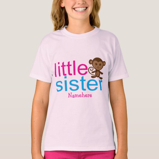 モンキーリスタースキッズTシャツ Tシャツ (正面)