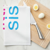 モンキーリトルシスター キッチンタオル (四つ折り)