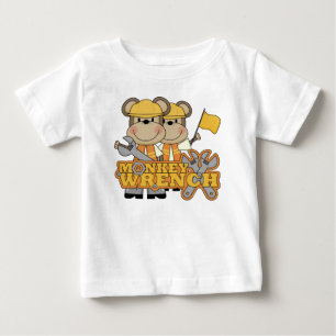 モンキーレンチのTシャツおよびギフト ベビーTシャツ