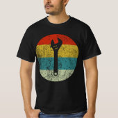 モンキーレンチレトロヴィンテージシルエット70s tシャツ (正面)