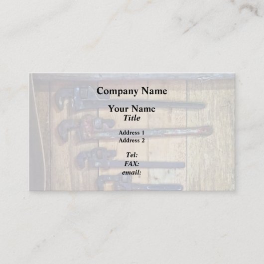 モンキーレンチ 名刺 (正面)