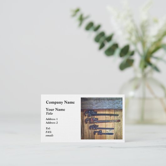 モンキーレンチ 名刺 (スタンド正面)