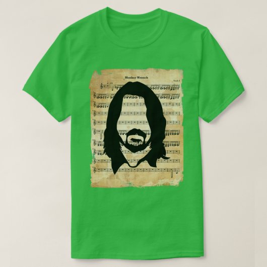 モンキーレンチ Tシャツ (デザイン正面)