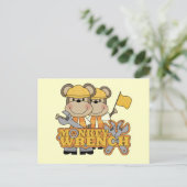 モンキーレンチTシャツ&ギフト ポストカード (スタンド正面)