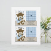 モンキーロッカースター/ロッカー「ベビーシャワービンゴシート」 (スタンド正面)