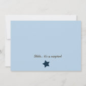 モンキーロッカーベビーシャワー招待状 招待状 (裏面)