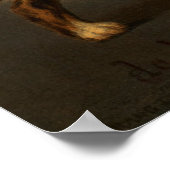 モンキー乗馬ドッグ ポスター (角)