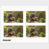 モンキー四角形シール 長方形シール (シート)