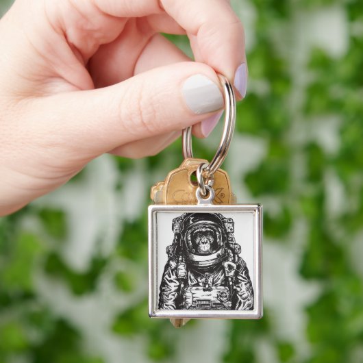 モンキー宇宙飛行士 キーホルダー (手)