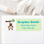 モンキー差出人住所ラベル ラベル (インサイチュ)