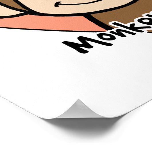 モンキー恋人 ポスター (角)