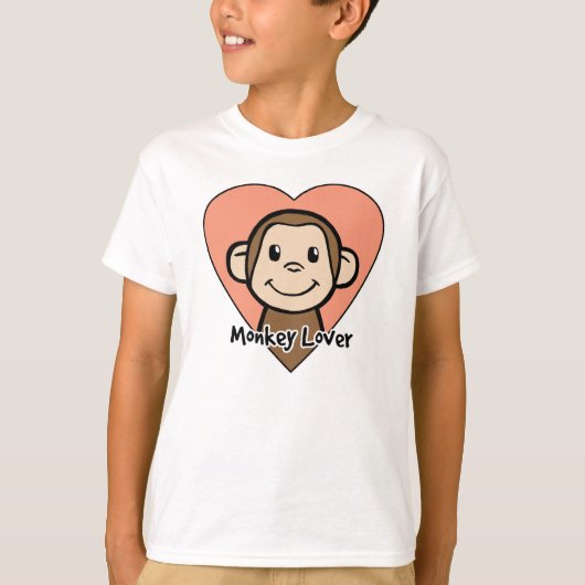 モンキー恋人 Tシャツ (正面)