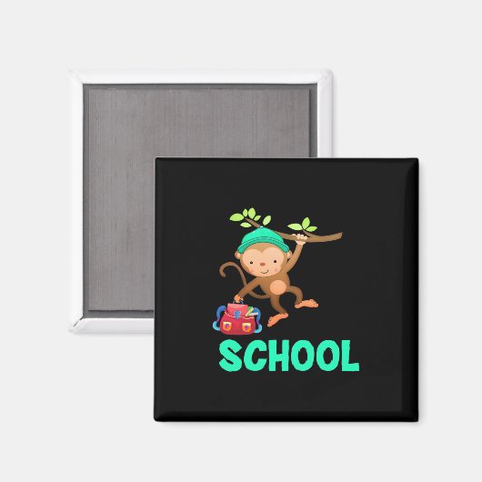 モンキー新学期 マグネット (正面/裏面)