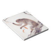 モンキー日本のの絵画〔占星術の〕十二宮図中国のノート ノートパッド (アングル)