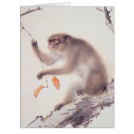 モンキー日本のの絵画〔占星術の〕十二宮図中国のビッグカード