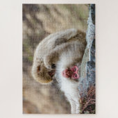 モンキー日本の写真機 ジグソーパズル (縦)