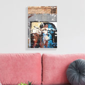 モンキー独身の キャンバスプリント (インサイチュ (リビング))