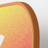 モンキー猴レッド金ゴールド中国の〔占星術の〕十二宮図月記号 ピックルボールラケット (左詳細)