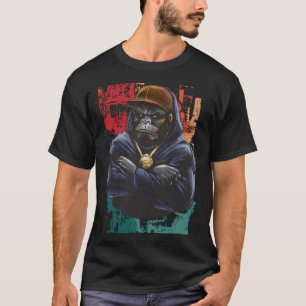 モンキー私たちのゴリラと声明をクールする Tシャツ