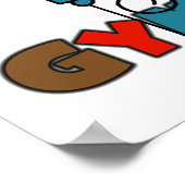 モンキー私は体操選手だ ポスター (角)