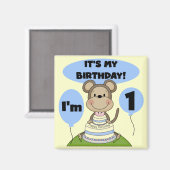 モンキー誕生日ボーイ1st マグネット (正面/裏面)
