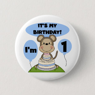 モンキー誕生日ボーイ1st 缶バッジ