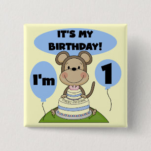 モンキー誕生日ボーイ1st 缶バッジ