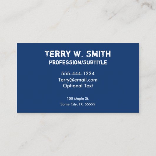 モンキー警察名刺 名刺 (裏面)