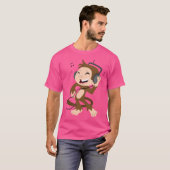 モンキー踊り Tシャツ (正面フル)