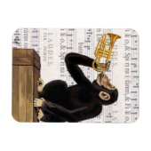 モンキー遊トランペット マグネット (横)