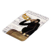 モンキー遊トランペット マグネット (左側)