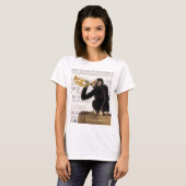 モンキー遊トランペット Tシャツ (正面フル)